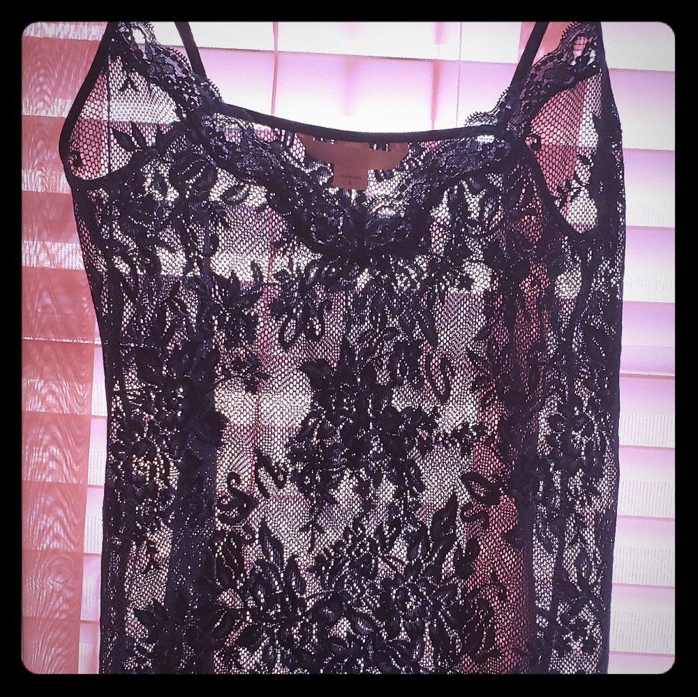 Victoria's Secret Slip  in flowers lance